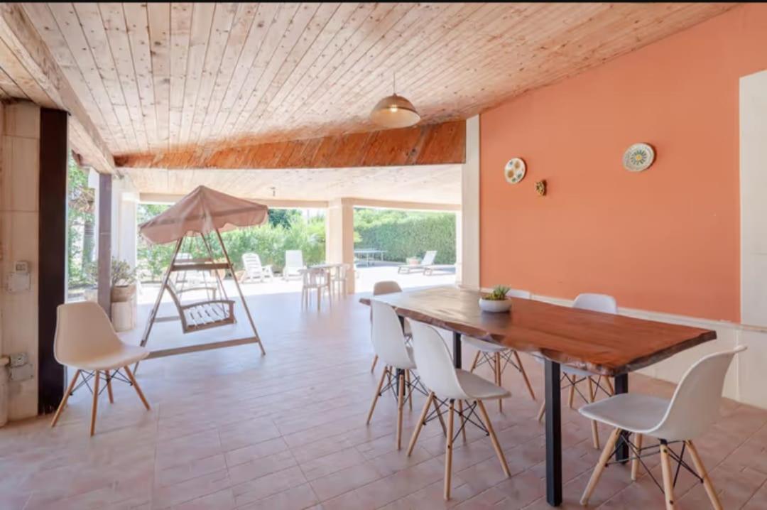 Villa Con Piscina Al Mare Ognina Exterior foto